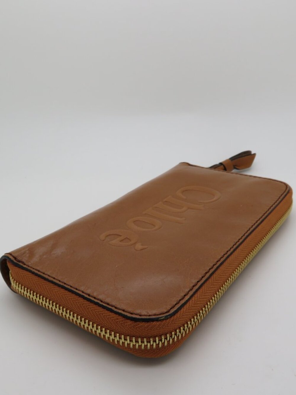 Chloé Nutmeg Brown Sheepskin Leather Wallet - Picture 7 of 16